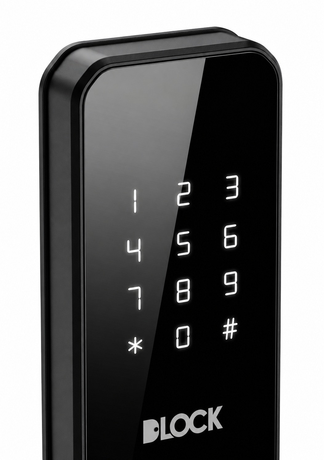 Fechadura Digital DLock DL 4800 Média Preta de Embutir