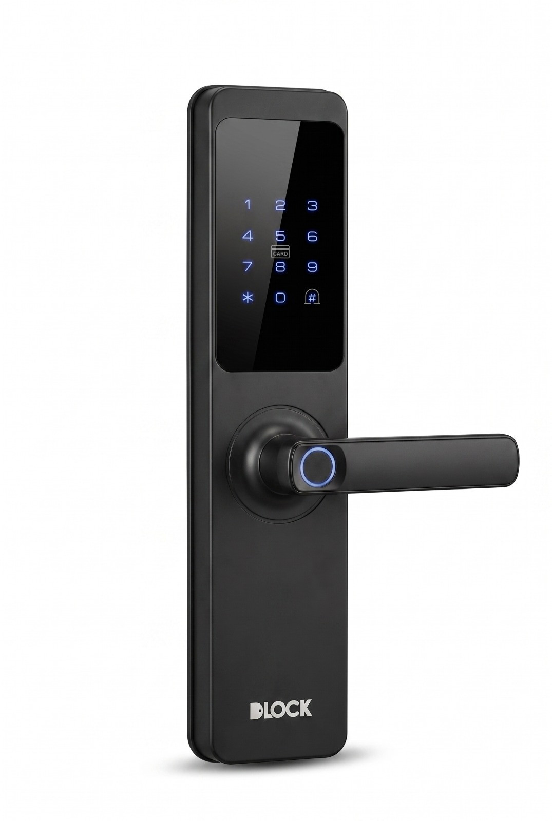 Fechadura Digital DLock DL 1400 Média Preta de Embutir