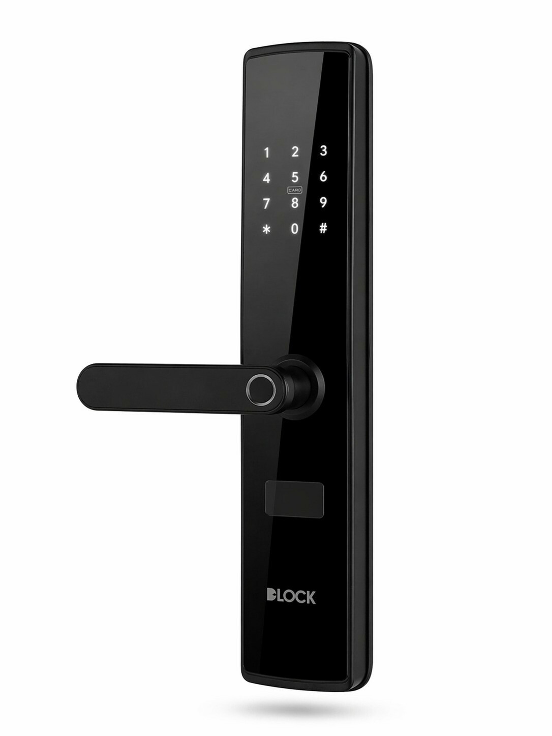 Fechadura Digital DLock DL 3700 Grande Preta de Embutir