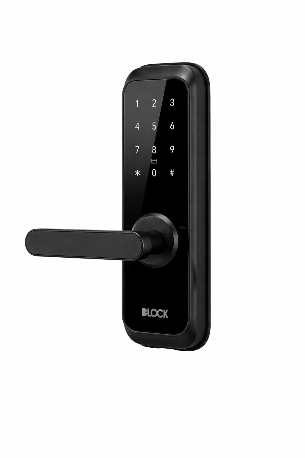 Fechadura Digital DLock DL 2200 Pequena Preta de Embutir