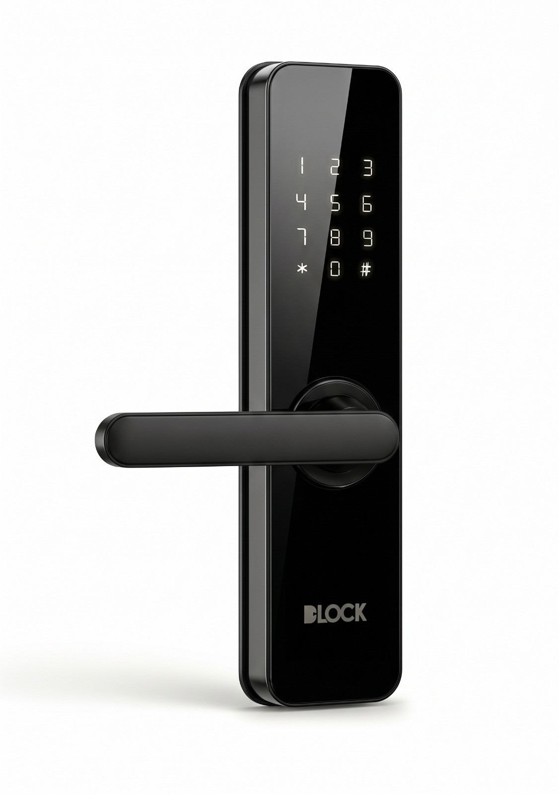 Fechadura Digital DLock DL 4800 Média Preta de Embutir