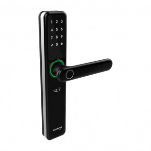 Fechadura Digital Média Com Segurança De Embutir Intelbras / Cor Preta - FR 700