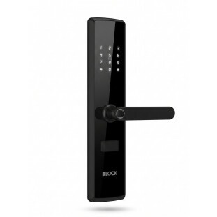 Fechadura Digital DLock DL 3700 Grande Preta de Embutir
