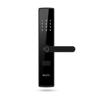 Fechadura Digital DLock DL 3700 Grande Preta de Embutir