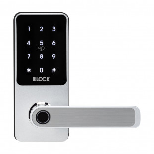 Fechadura Digital Pequena Com Segurança De Embutir DLock / Cor Prata - DL9000