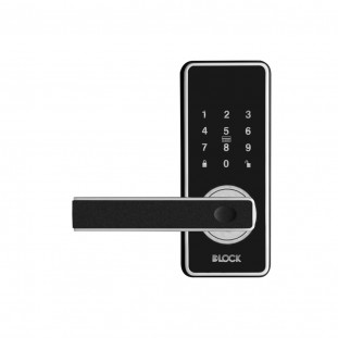 Fechadura Digital Pequena Com Segurança De Embutir DLock / Cor Preta - DL2200