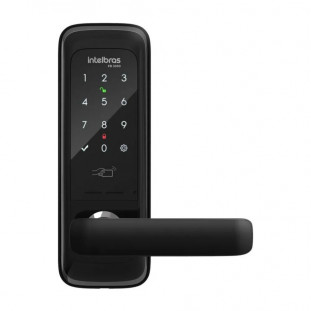 Fechadura Digital Pequena Com Segurança De Embutir Intelbras / Cor Preta - FD 3000