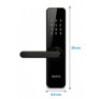 Medidas da fechadura DLock DL 4800 PN