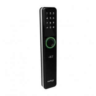 Fechadura Digital Média Com Segurança De Embutir Intelbras / Cor Preta - FR 701 