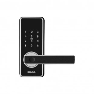 Fechadura Digital Pequena Com Segurança De Embutir DLock / Cor Preta - DL2200